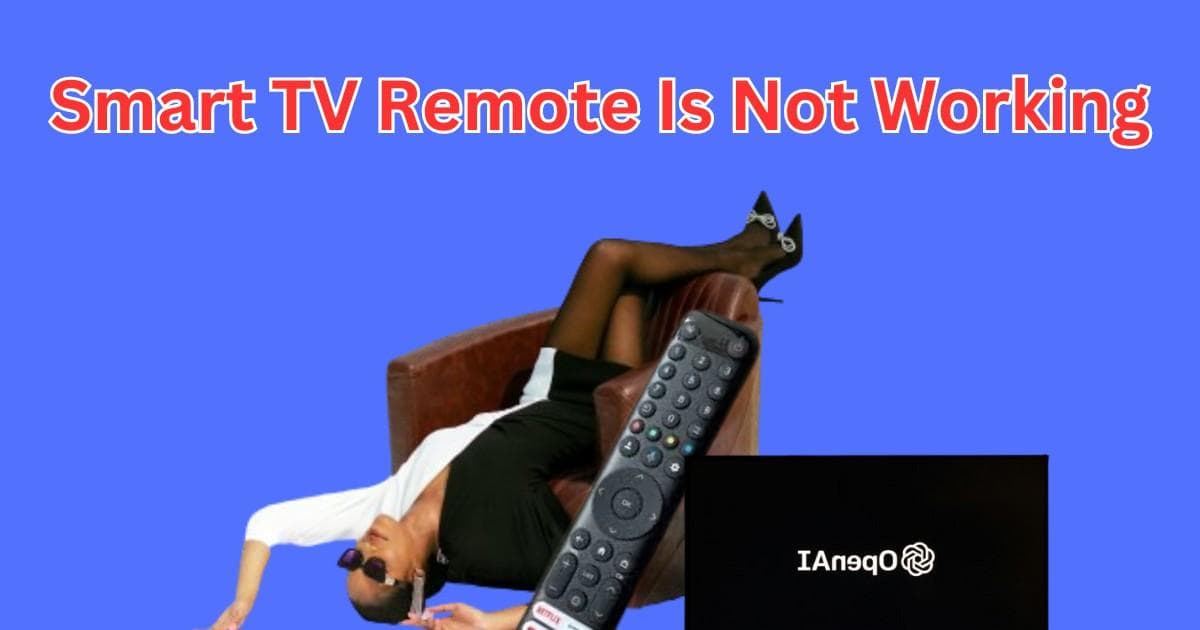 smart tv remote not working