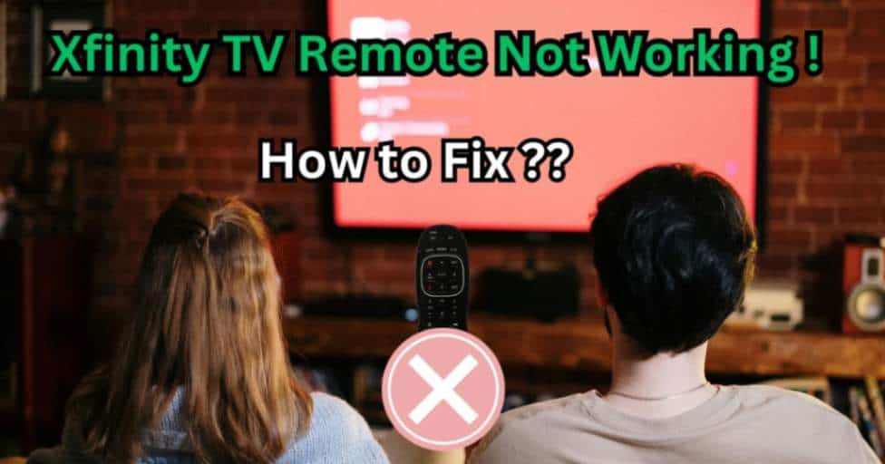 xfinity tv remote not working