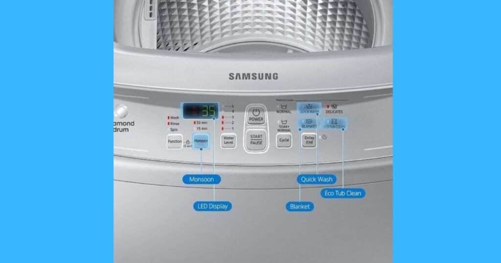 Resetting Samsung Smart Washing