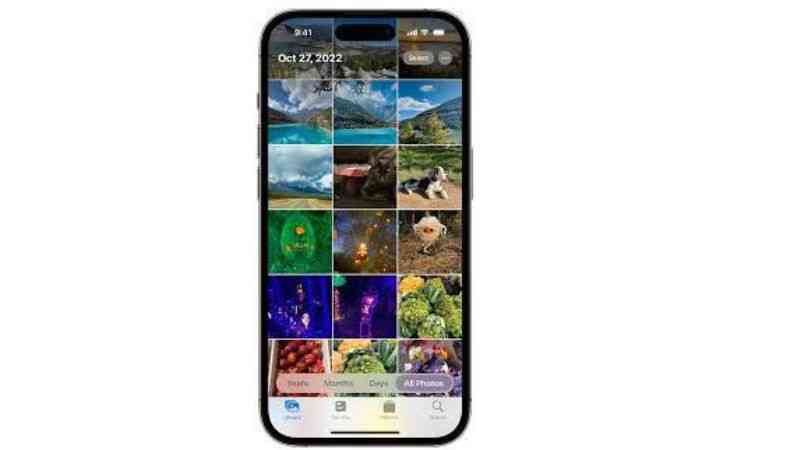 Shortcuts foe selecting multiple photoin iPhone